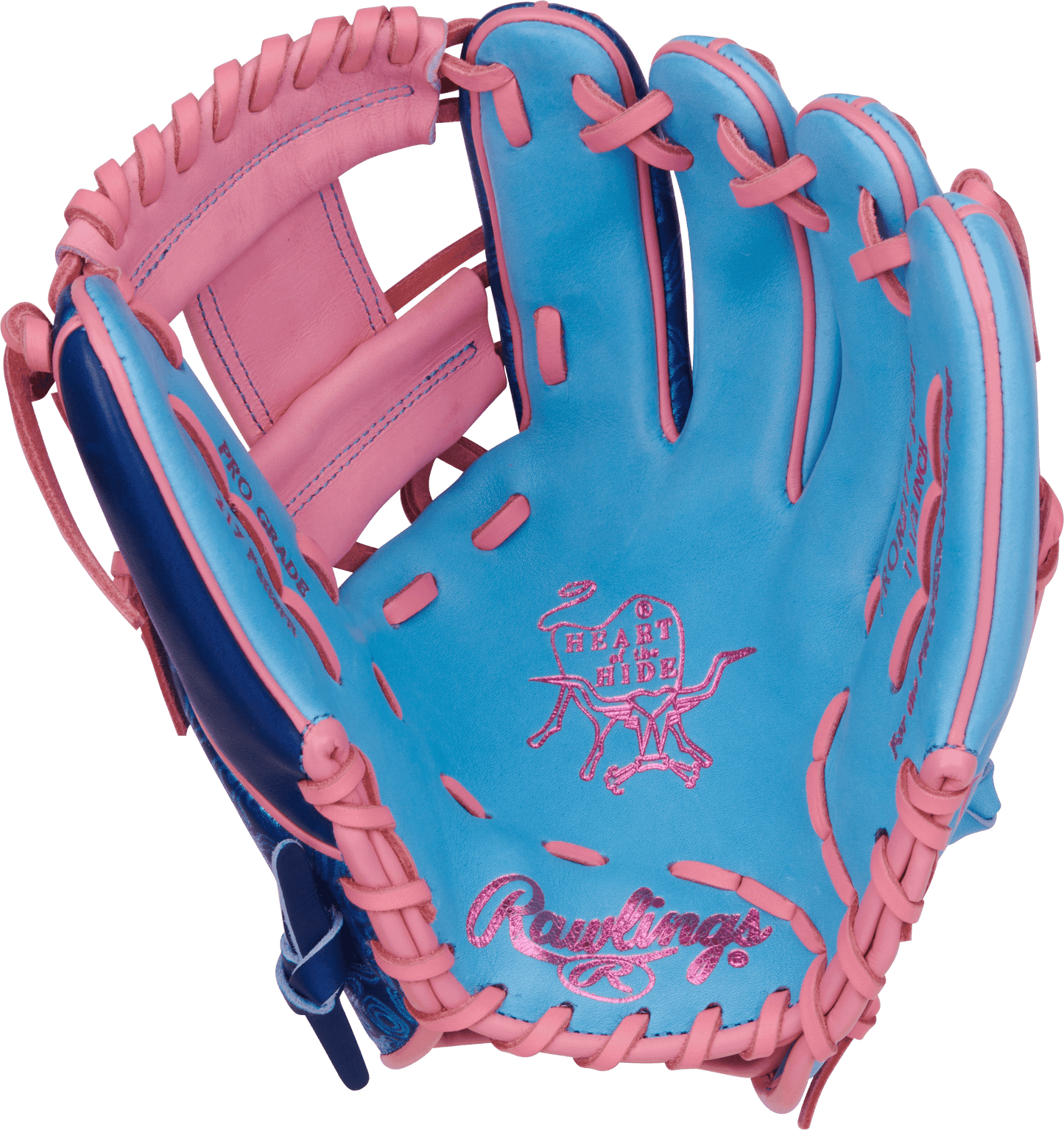 Rawlings Heart of the Hide Vibrant Series 11.5" Baseball Fielding Glove - PROR2174-2CBP – Specs Overview | Smash It Sports