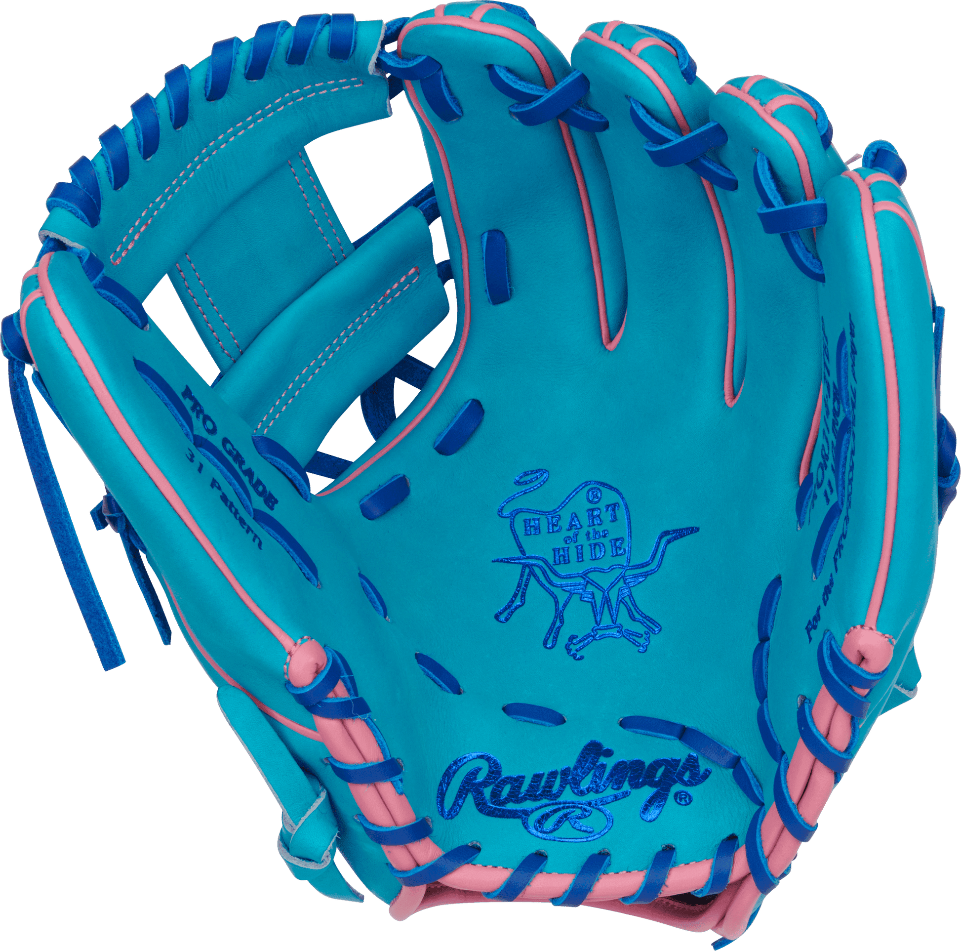 Rawlings Heart of the Hide Vibrant Series 11.5" Baseball Fielding Glove - PROR314-2TEP - Smash It Sports
