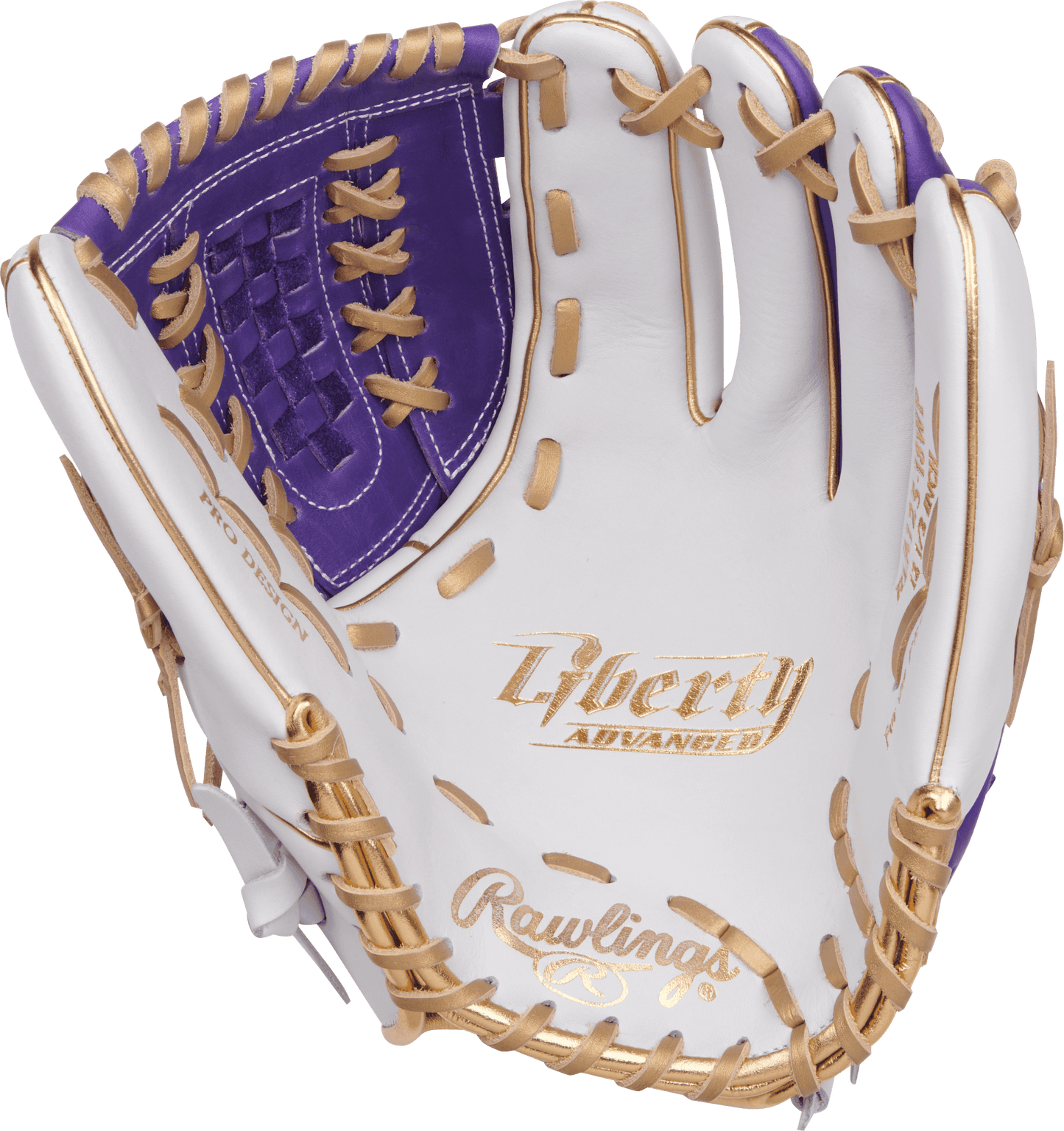 Rawlings Liberty Advanced ColorSync 4.0 12.5" Softball Glove - RLA125-18WPUG - Smash It Sports