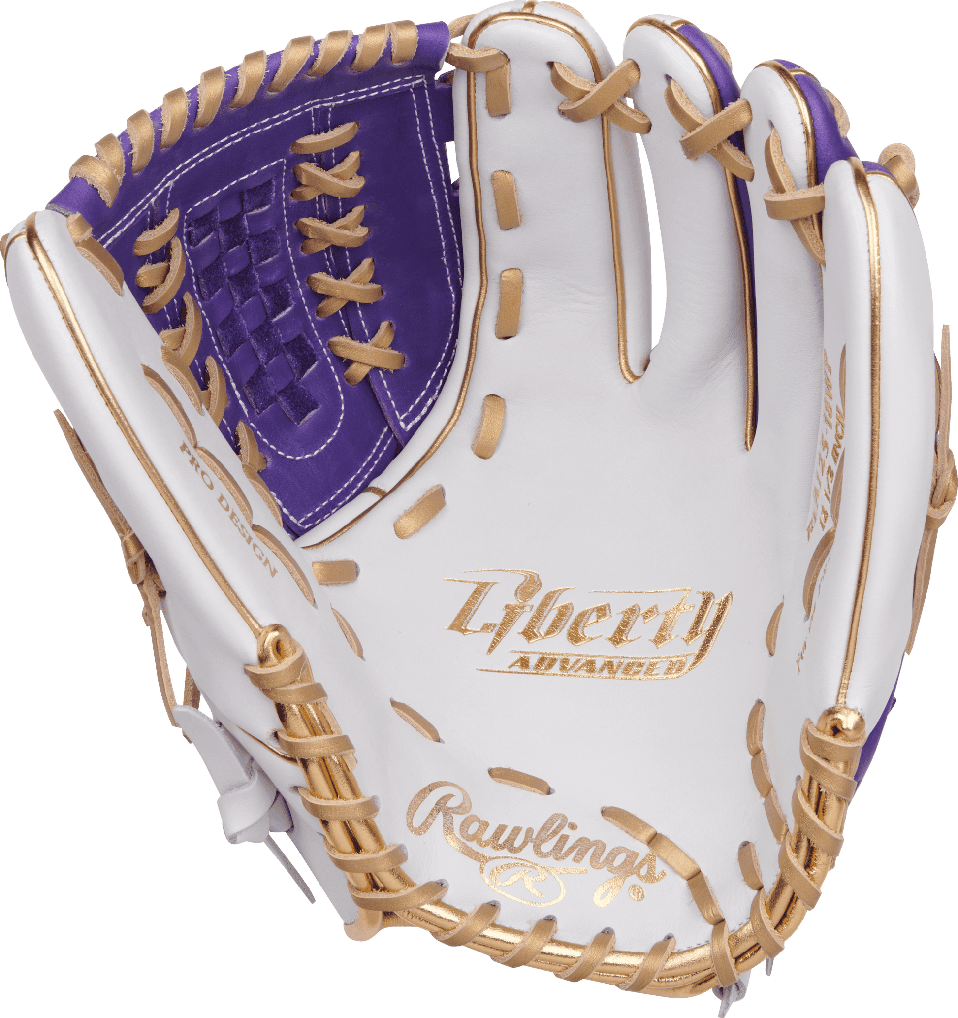 Rawlings Liberty Advanced ColorSync 4.0 12.5" Softball Glove - RLA125-18WPUG - Smash It Sports