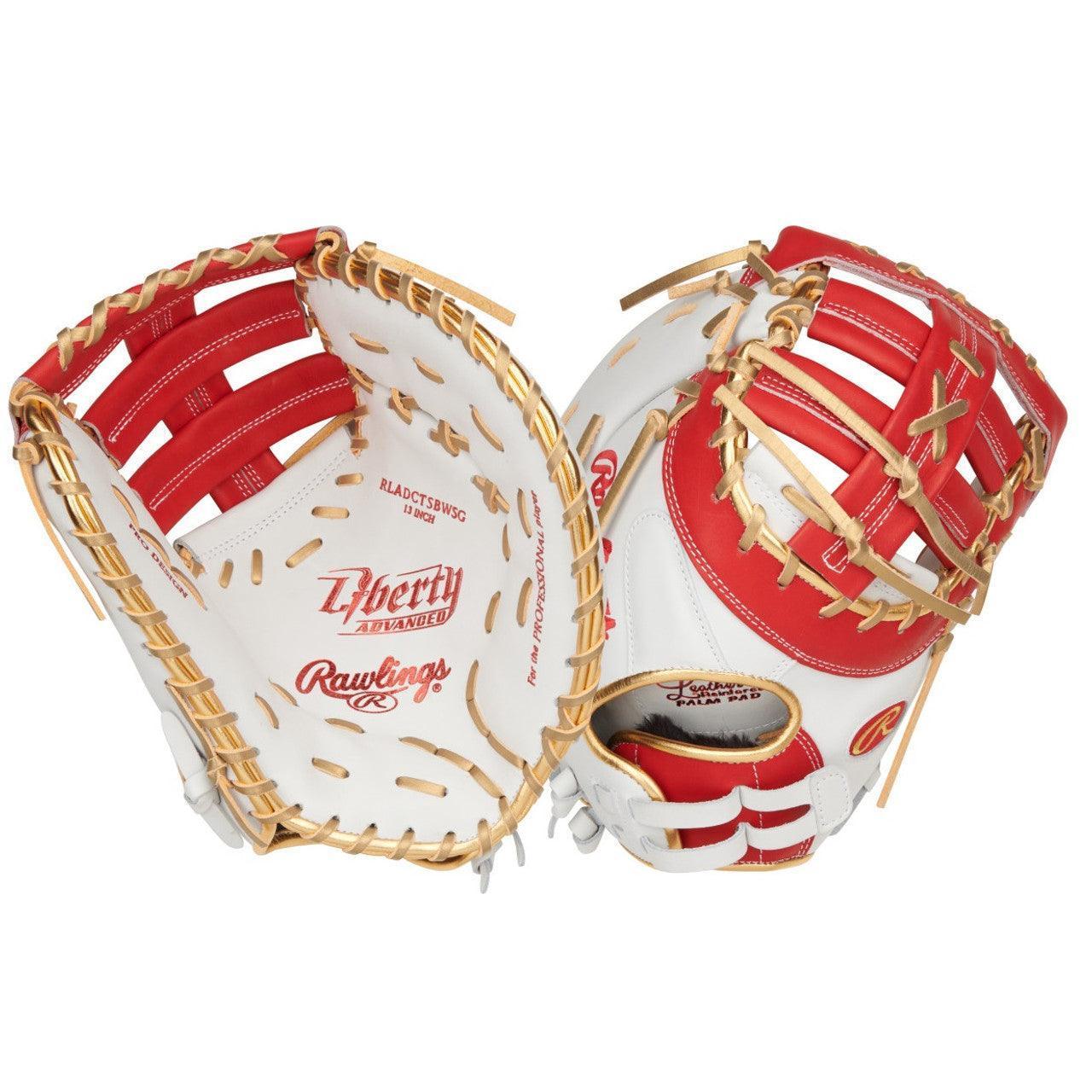 Rawlings Liberty Advanced ColorSync 4.0 13" First Base Softball Mitt/Glove - RLADCTSBWSG - Smash It Sports