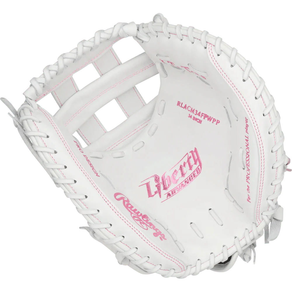 Rawlings Liberty Advanced ColorSync 4.0 34" Softball Catchers Mitt/Glove - RLACM34FPWP - Smash It Sports