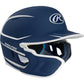 Rawlings Mach Two-Tone Matte Batting Helmet with EXT FLAP-MACHEXTL-LEFT HANDED BATTER – Seventh View | Smash It Sports