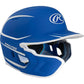 Rawlings Mach Two-Tone Matte Batting Helmet with EXT FLAP-MACHEXTL-LEFT HANDED BATTER – Fifth View | Smash It Sports