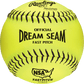 Rawlings NSA 11" Official Dream Seam Fastpitch Softballs C11BYLN – Specs Overview | Smash It Sports | leather, core, seam