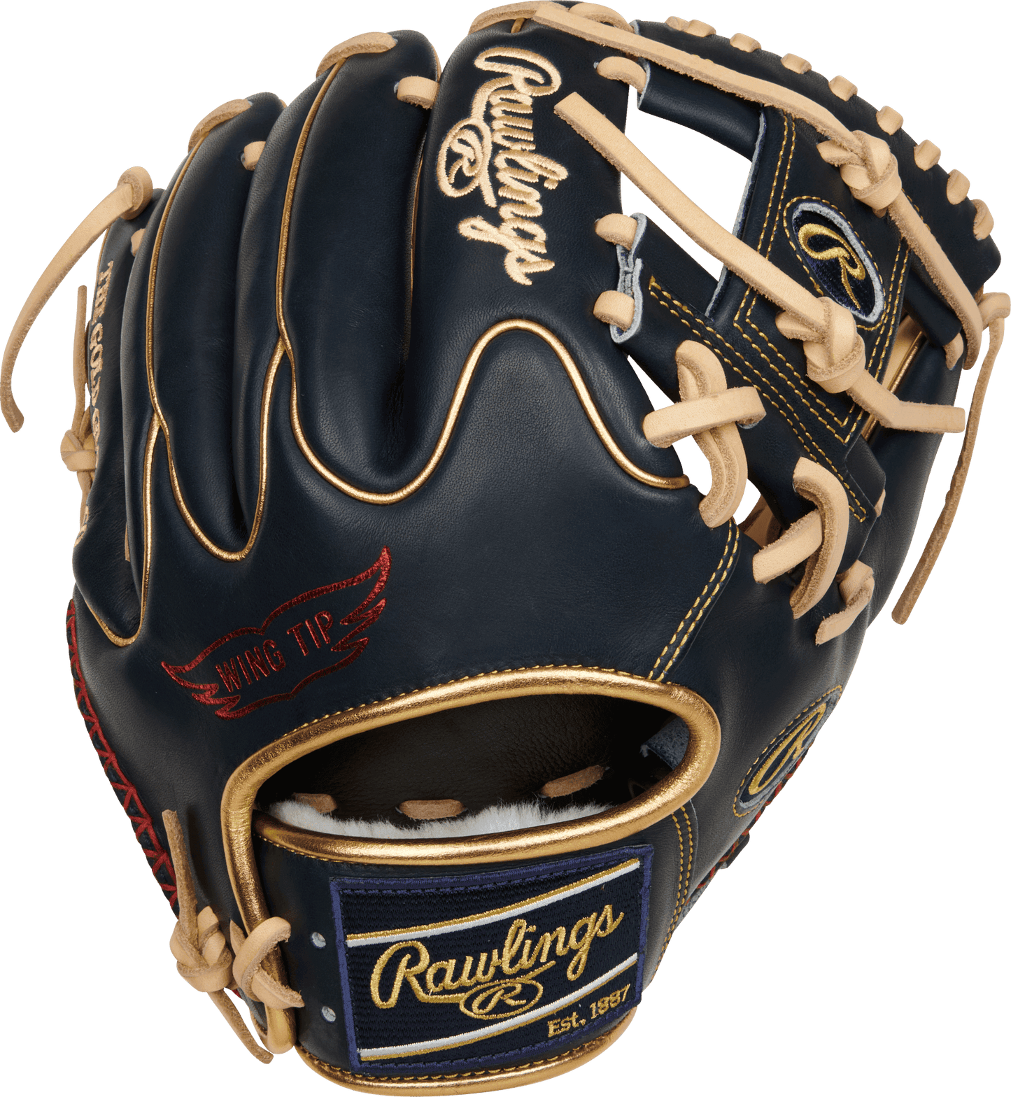 Rawlings Pro Preferred 11.5" Baseball Fielding Glove - RPROS204W-2CN – Specs Overview | Smash It Sports | leather, kip, pro