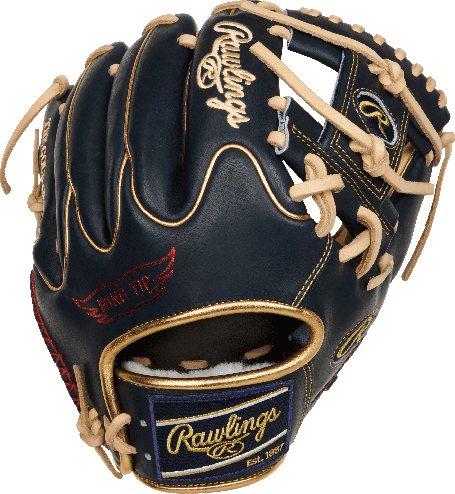 Rawlings Pro Preferred 11.5" Baseball Fielding Glove - RPROS204W-2CN – Specs Overview | Smash It Sports | leather, kip, pro