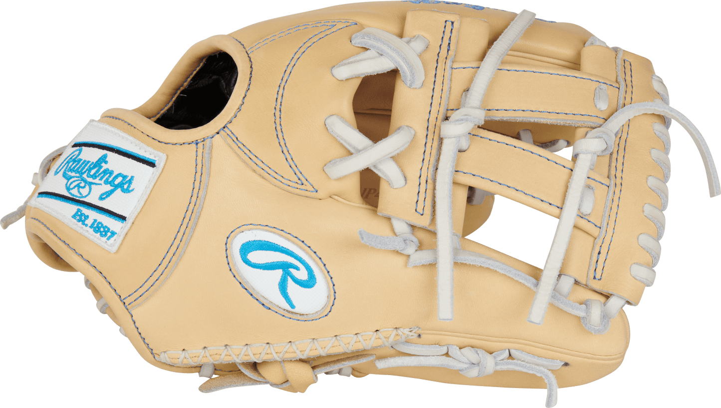 Rawlings Pro Preferred 11.5" Baseball Fielding Glove - RPROSNP4-7CW – Specs Overview | Smash It Sports | leather, kip, pro