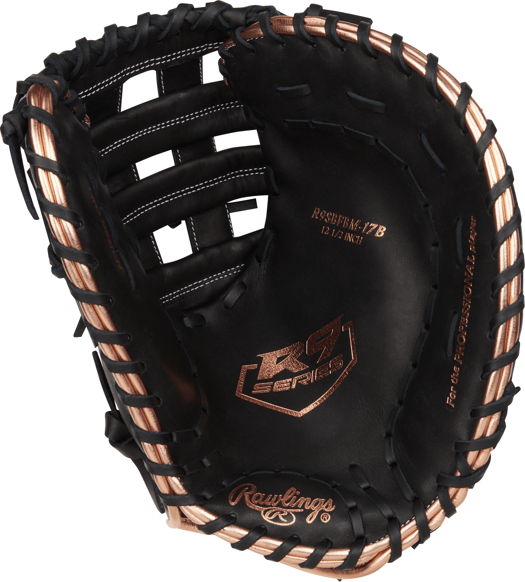Rawlings R9 Series 12.5" Softball First Base Mitt/Glove - R9SBFBM-17B - Smash It Sports