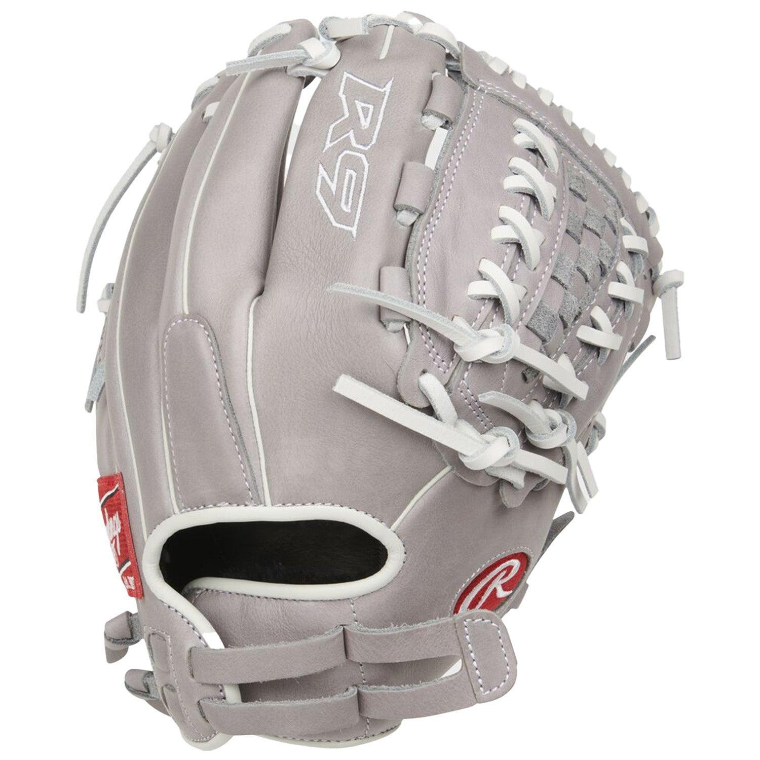 Rawlings R9 Series 12" Fastpitch Fielding Glove With Finger Shift R9SB120FS-18G – Product View | Smash It Sports | leather, p