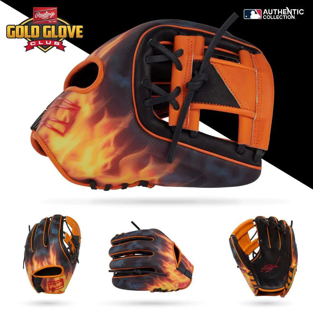 Rawlings Rev1X 11.75" Gold Glove Club May 2025 Baseball Fielding Glove - REV205-2BO - Smash It Sports