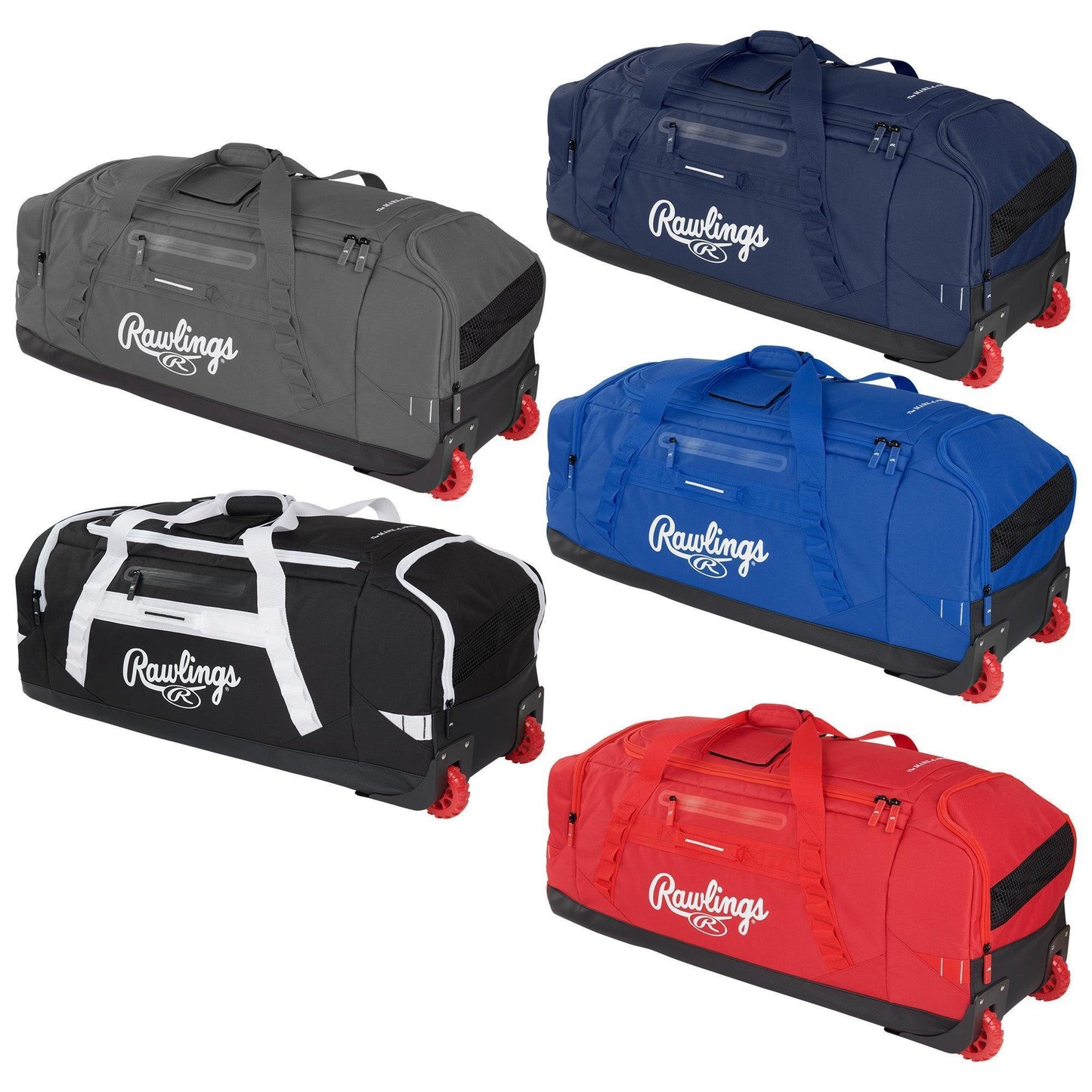 Rawlings YADI2 Equipment Wheeled Bag – Product View | Smash It Sports | pocket