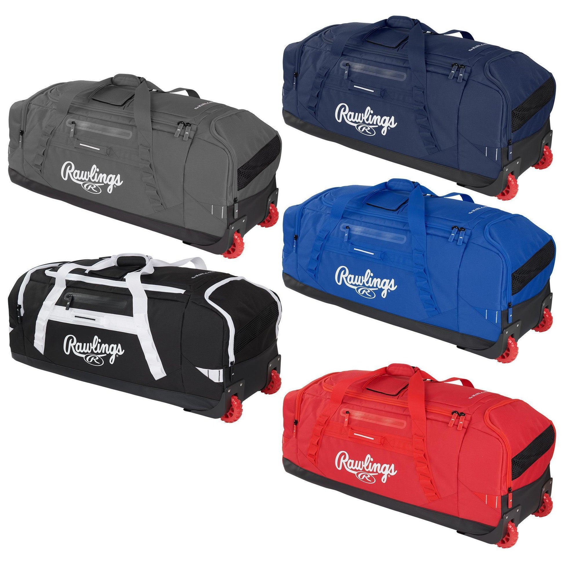 Rawlings YADI2 Equipment Wheeled Bag – Product View | Smash It Sports | pocket