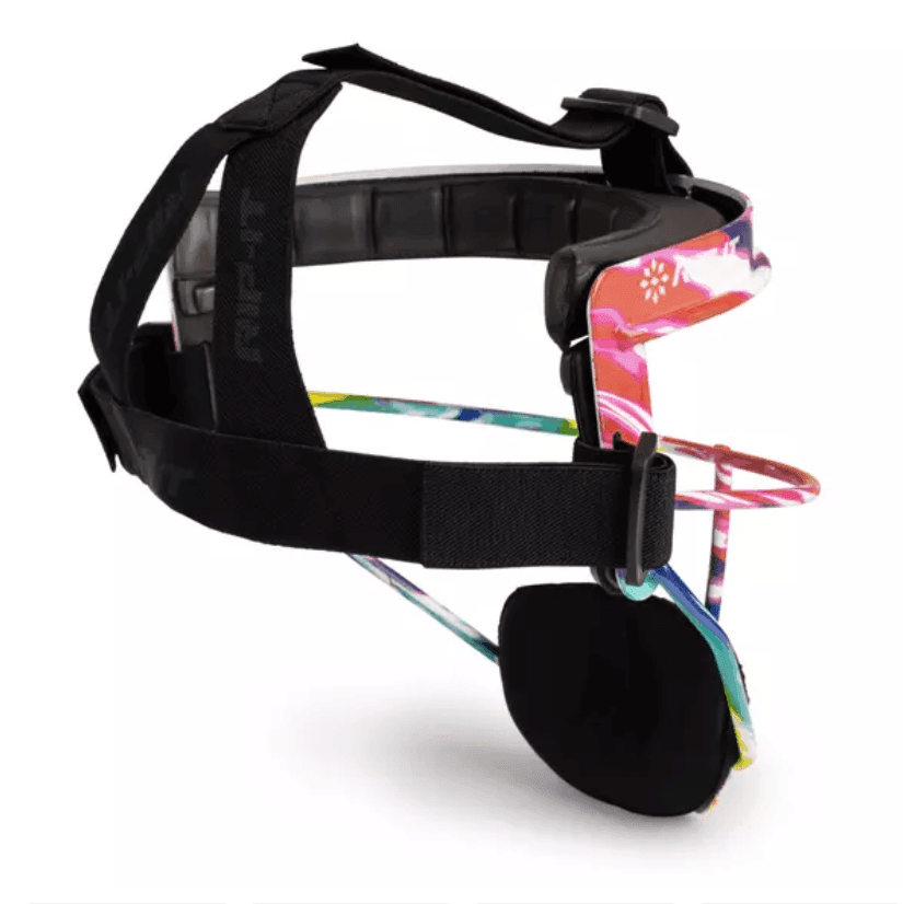 Rip-It Defense Pro Fielder's Mask - Tie Dye – Specs Overview | Smash It Sports | padding