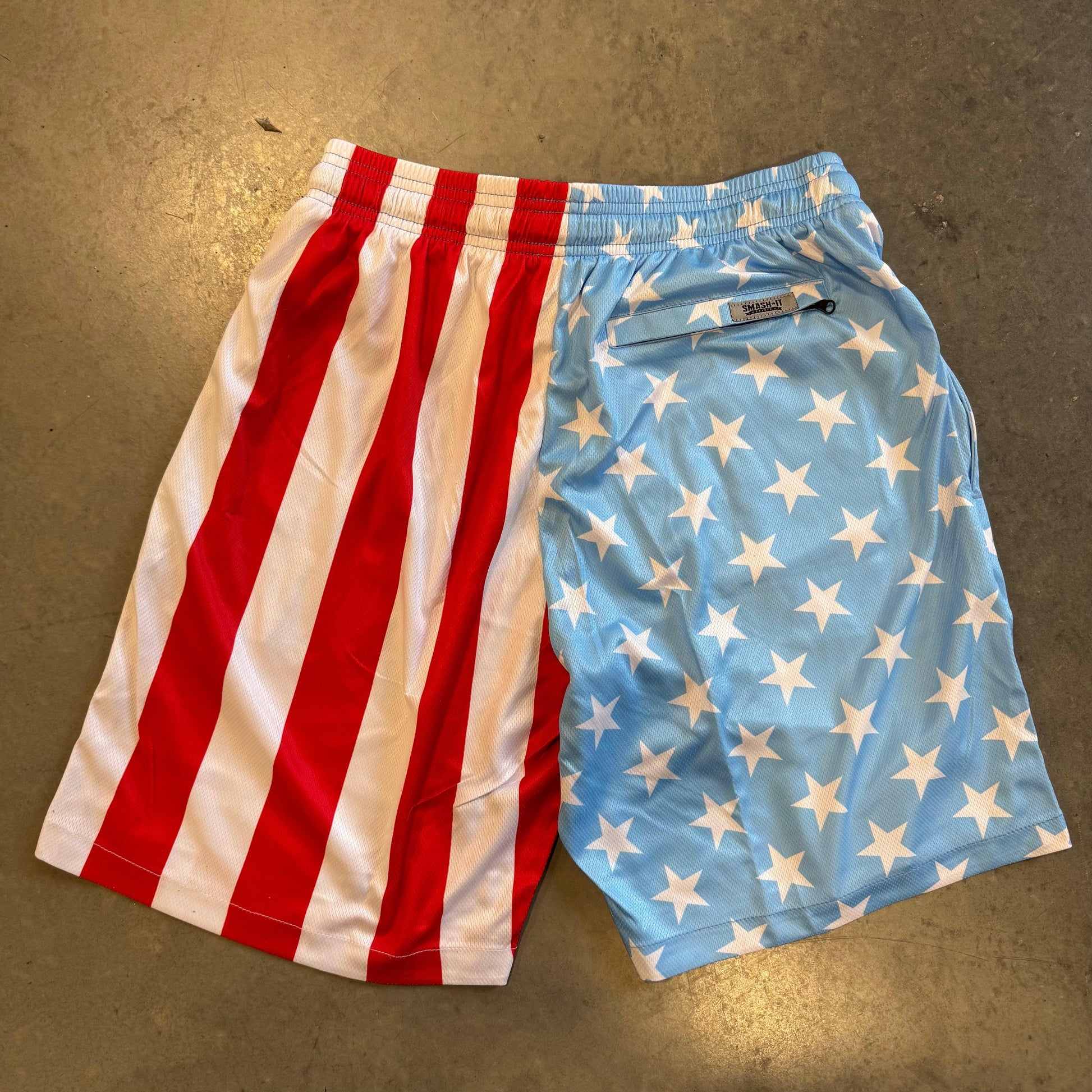 Smash It Sports Mesh Shorts - All American - Smash It Sports