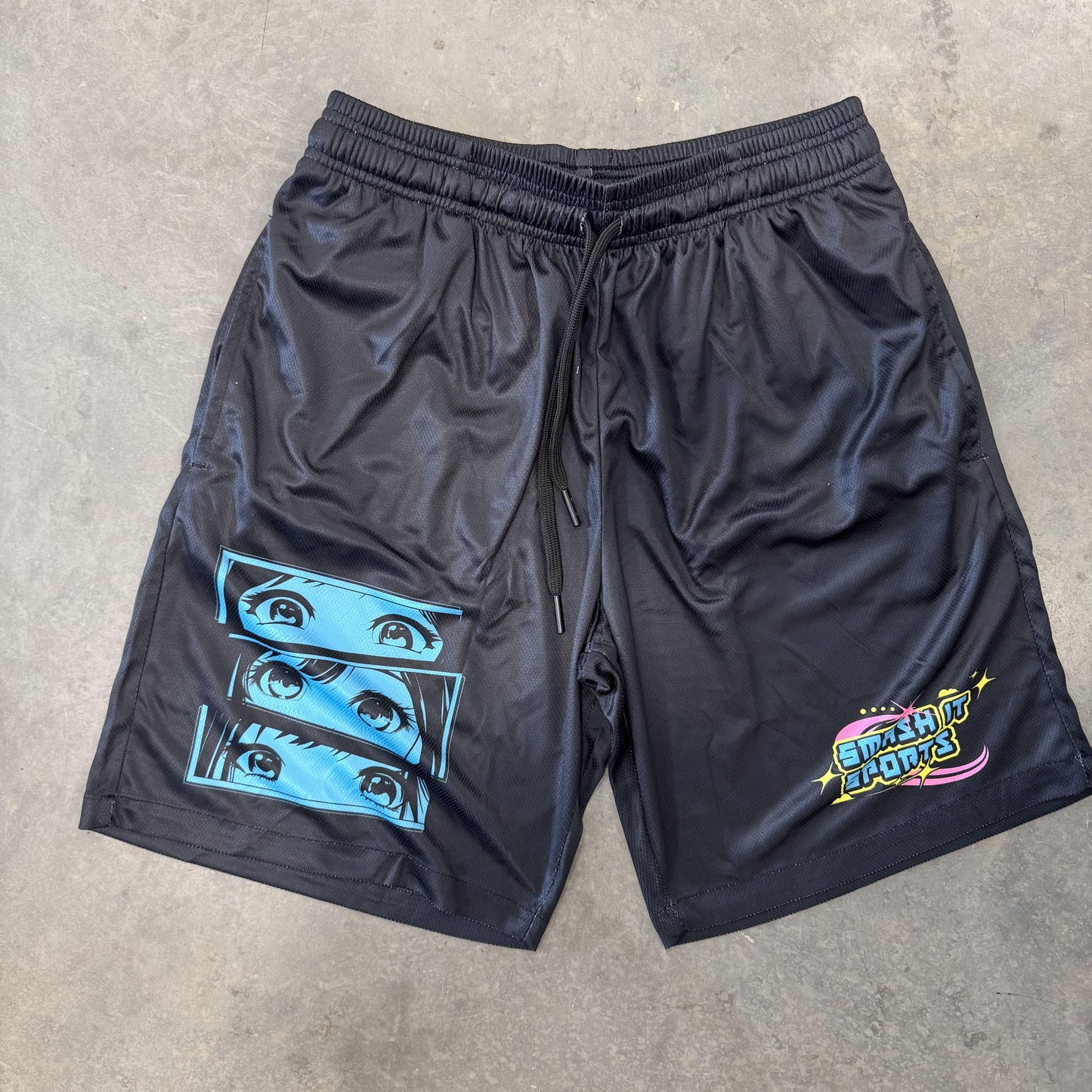 Smash It Sports Mesh Shorts - Anime - Smash It Sports