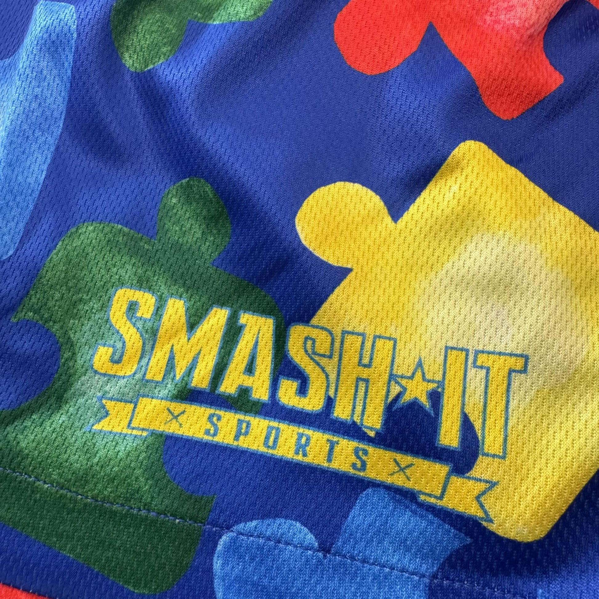 Smash It Sports Mesh Shorts - Autism Awareness - Smash It Sports