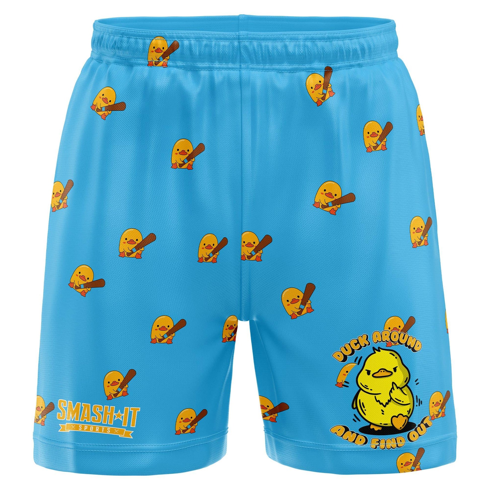Smash It Sports Mesh Shorts - Duck Around Find Out - Smash It Sports