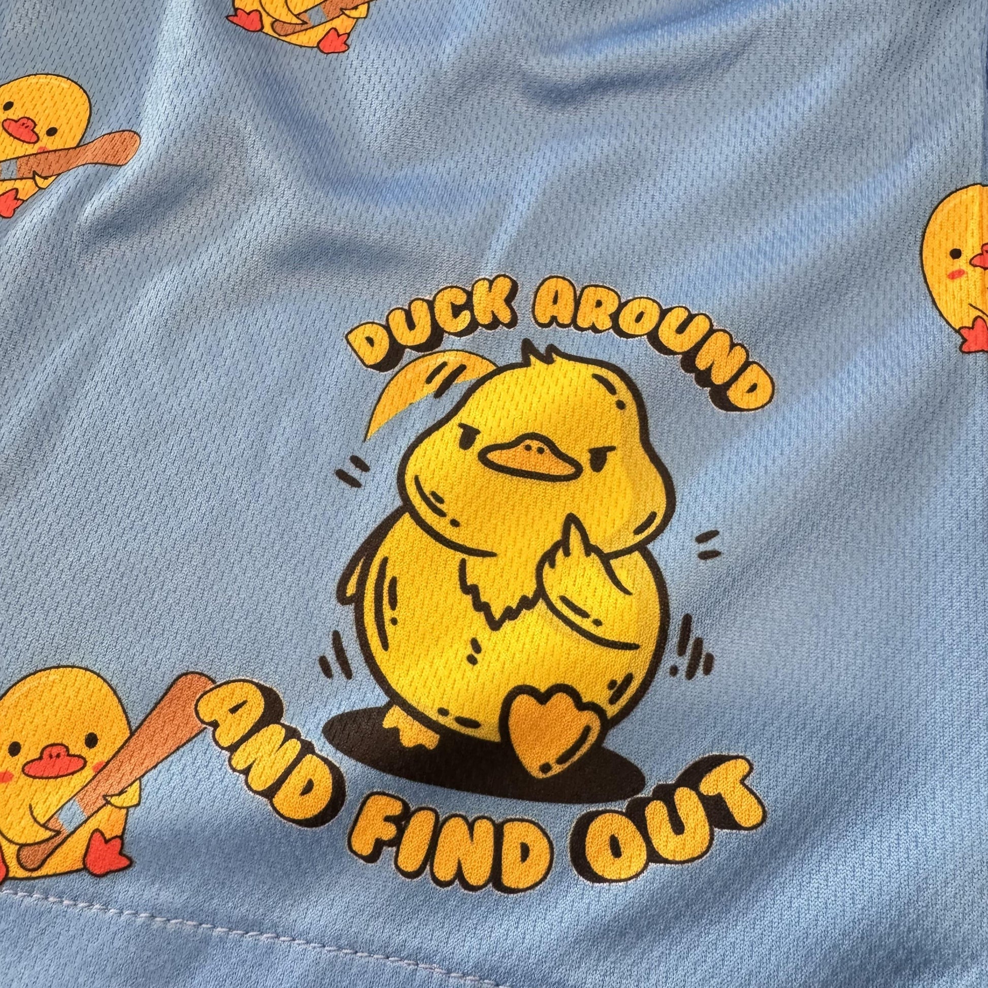 Smash It Sports Mesh Shorts - Duck Around Find Out - Smash It Sports