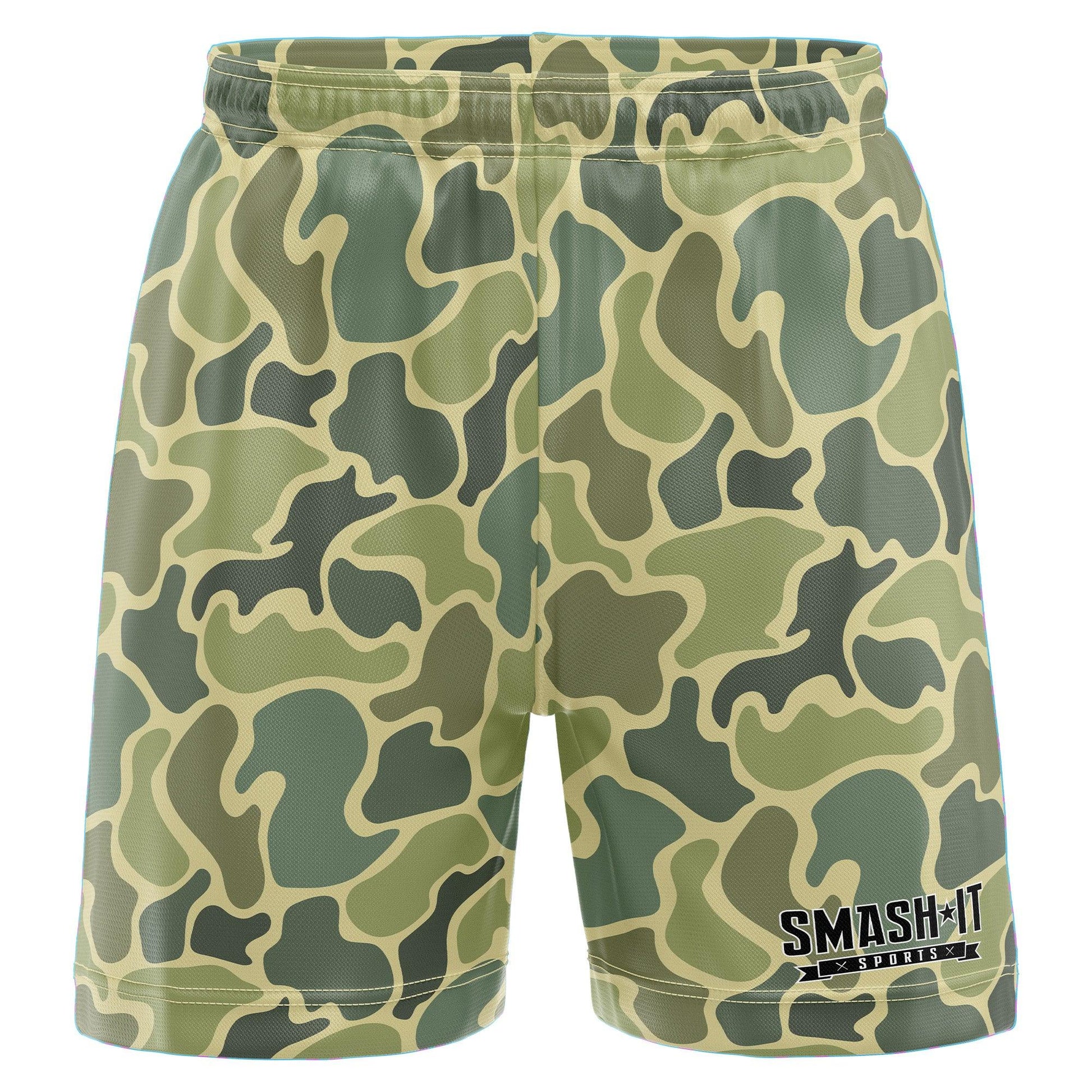 Smash It Sports Mesh Shorts - Duck Camo - Smash It Sports