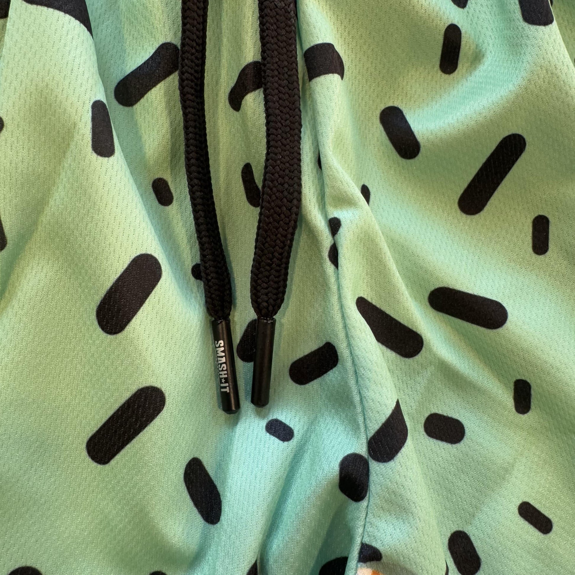 Smash It Sports Mesh Shorts - Ice Cream Drip Mint Chocolate Chip - Smash It Sports