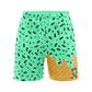 Smash It Sports Mesh Shorts - Ice Cream Drip Mint Chocolate Chip - Smash It Sports