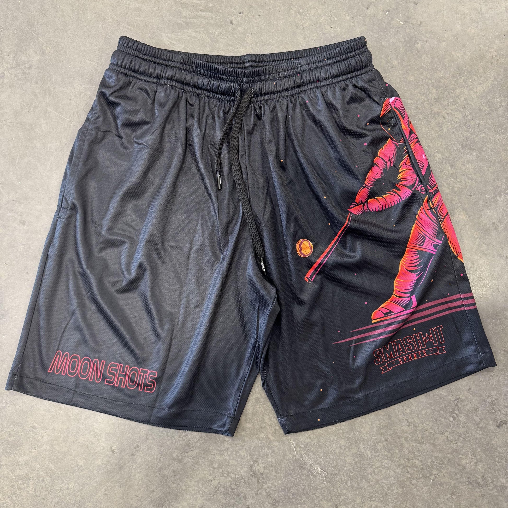 Smash It Sports Mesh Shorts - Moon Shots - Smash It Sports
