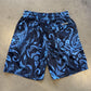 Smash It Sports Mesh Shorts - Paisley Navy/Carolina - Smash It Sports