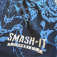 Smash It Sports Mesh Shorts - Paisley Navy/Carolina - Smash It Sports