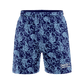 Smash It Sports Mesh Shorts - Paisley Navy/Carolina - Smash It Sports