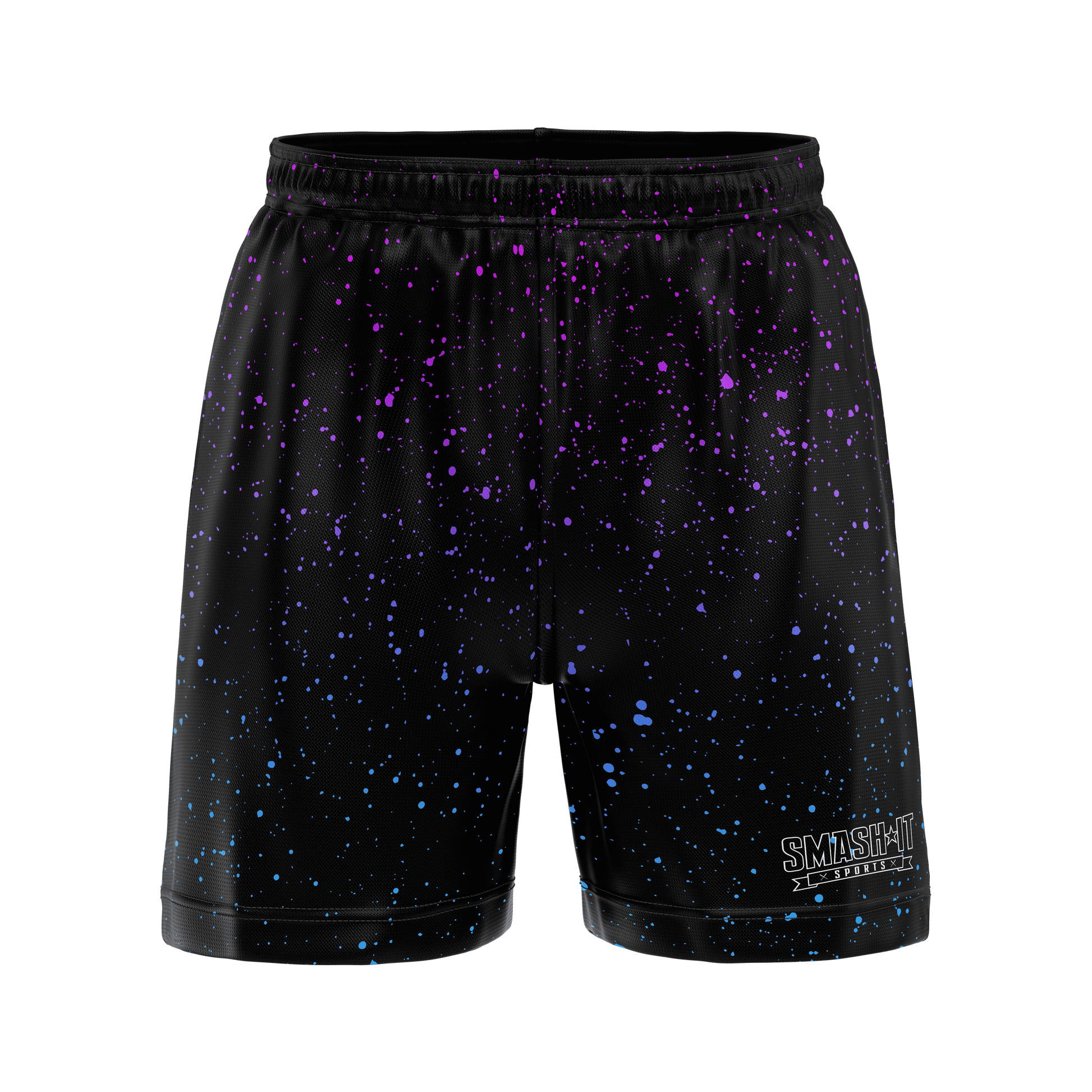 Smash It Sports Mesh Shorts - Splatter Galaxy - Smash It Sports