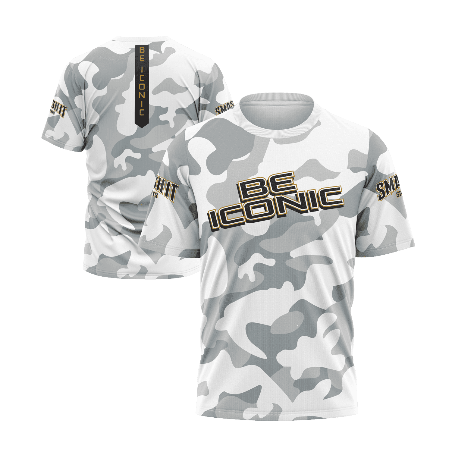 Smash It Sports Short Sleeve Shirt - Be Iconic – Specs Overview | Smash It Sports | premium