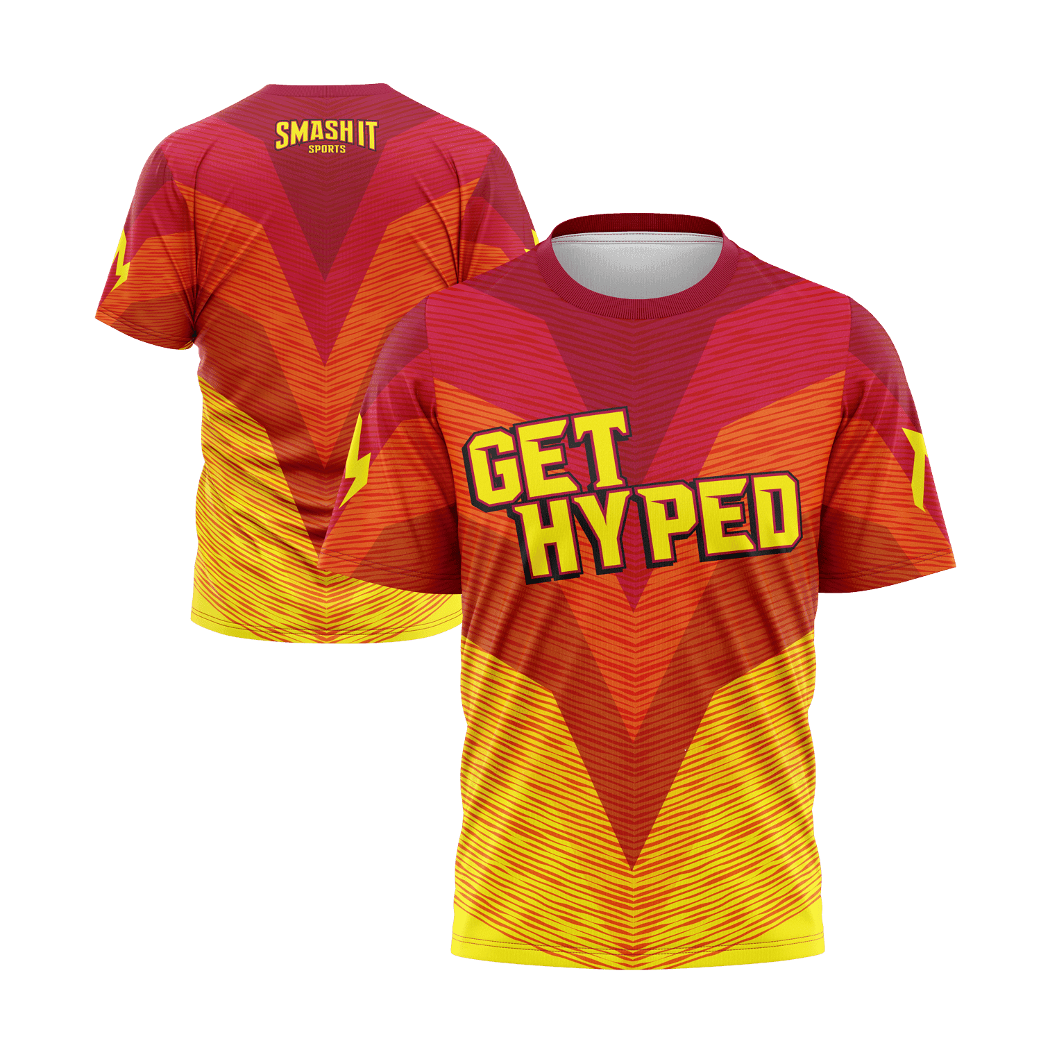 Smash It Sports Short Sleeve Shirt - Get Hyped - Smash It Sports