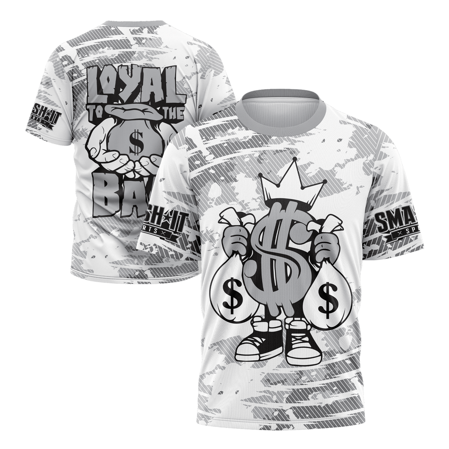 Smash It Sports Short Sleeve Shirt - Loyal To The Bag – Specs Overview | Smash It Sports