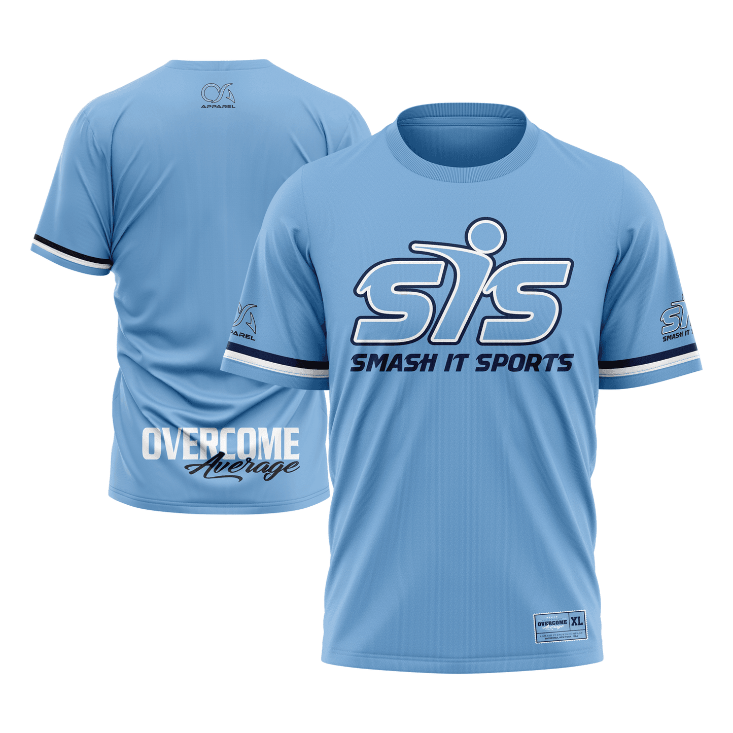 Smash It Sports Short Sleeve Shirt - The League (Carolina) - Smash It Sports