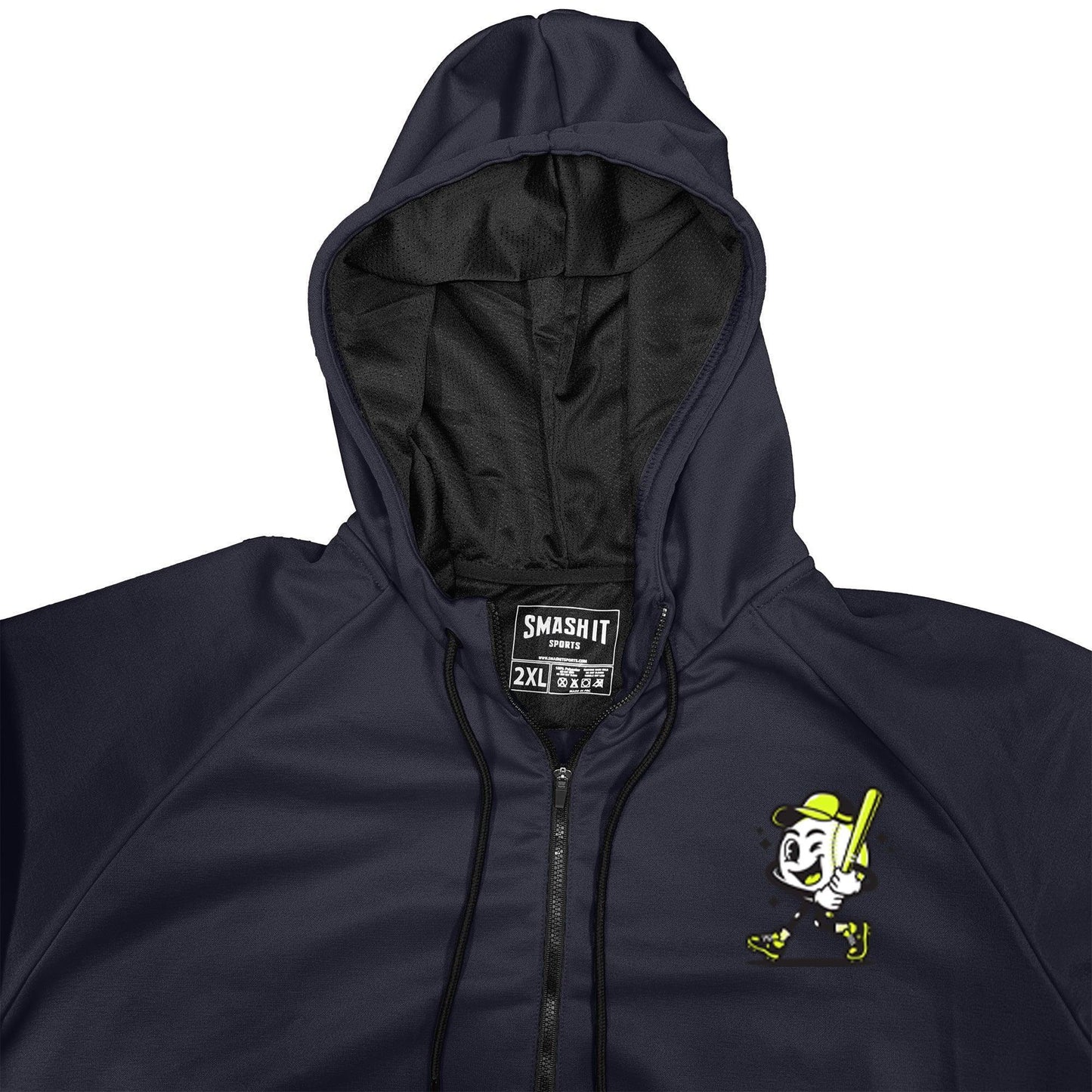 Smash It Sports "Smashie" BP Fleece Hoodie - Midnight - Smash It Sports