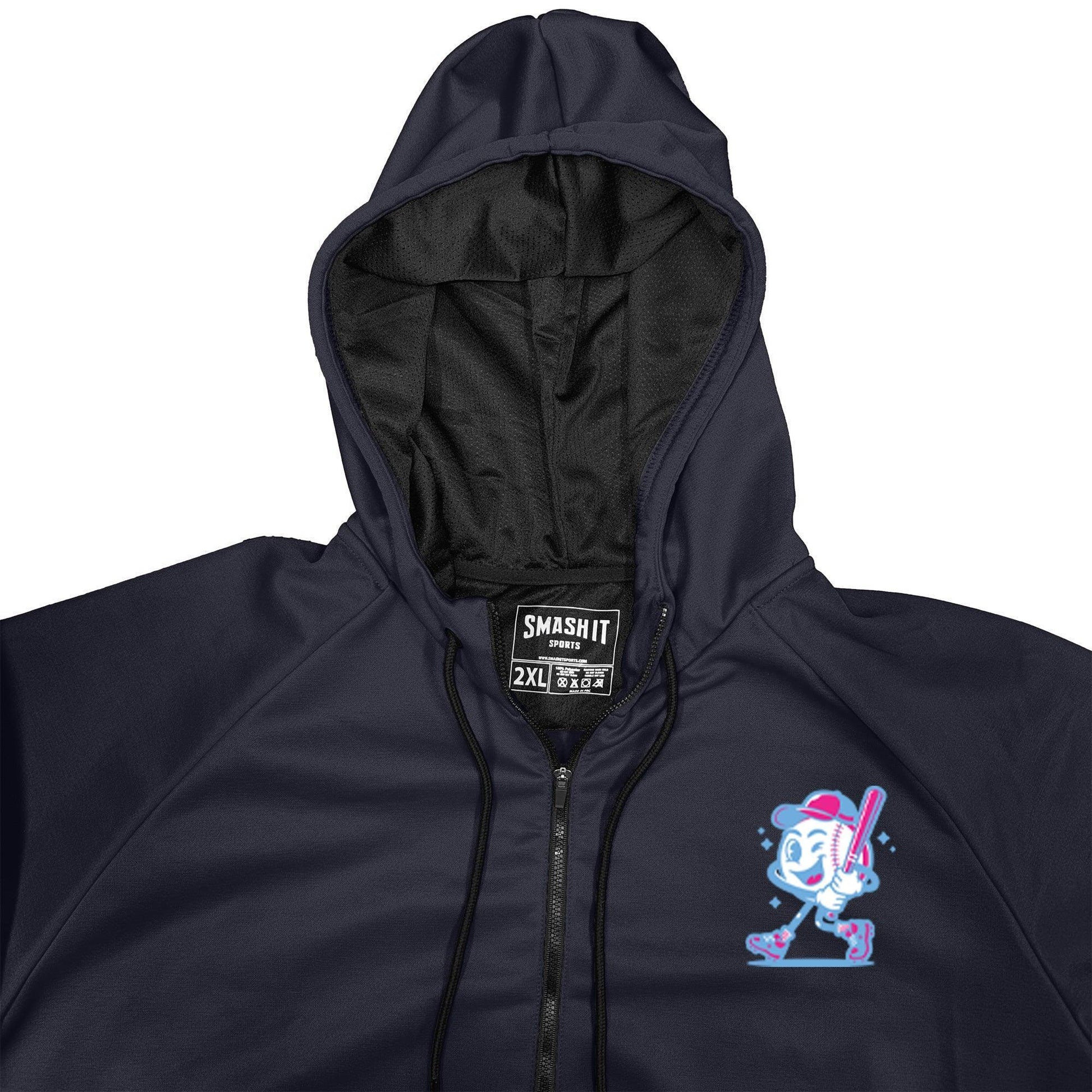 Smash It Sports "Smashie" BP Fleece Hoodie - Midnight - Smash It Sports