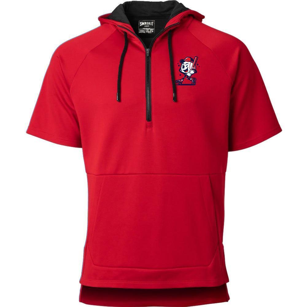 Smash It Sports "Smashie" BP Fleece Hoodie - Red - Smash It Sports