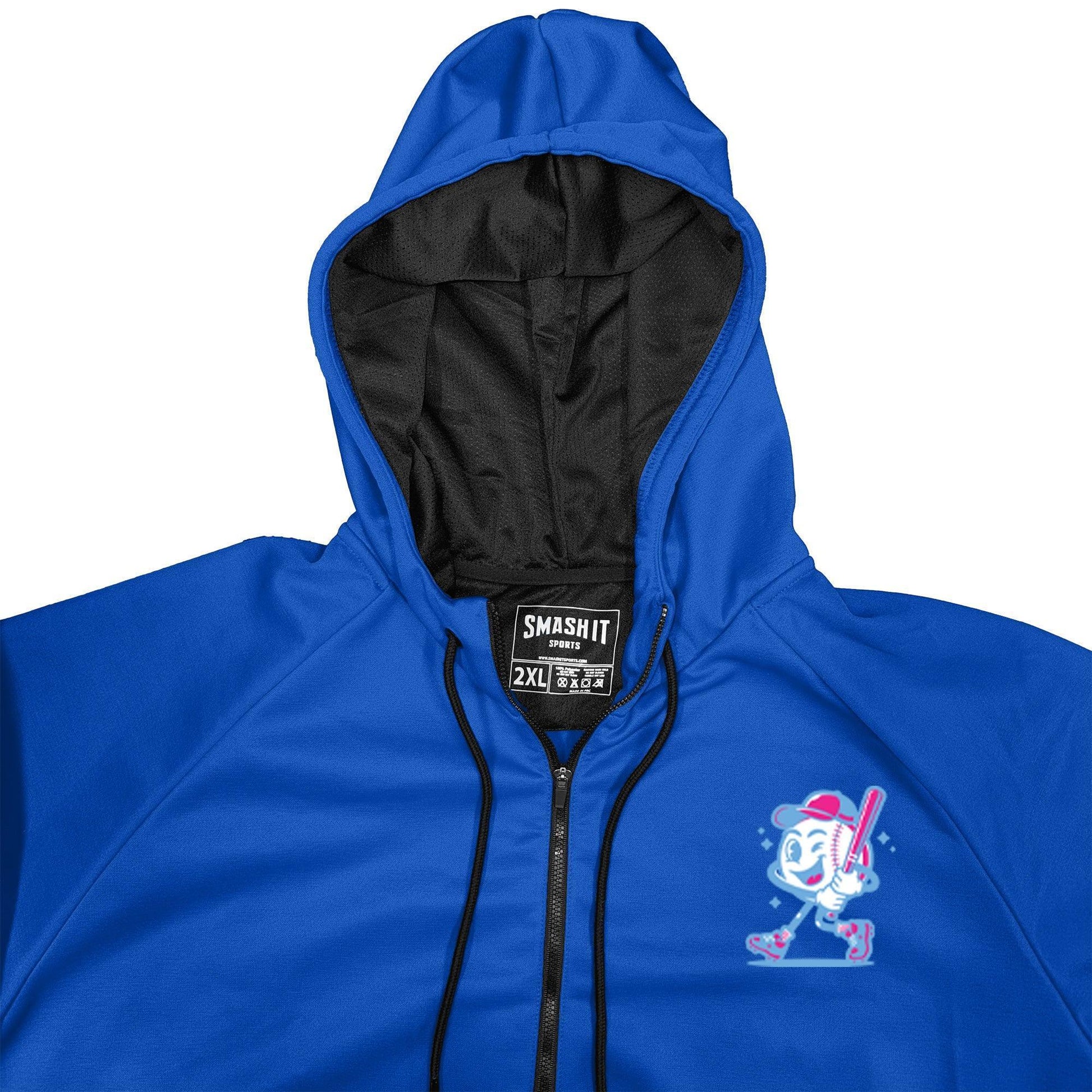 Smash It Sports "Smashie" BP Fleece Hoodie - Royal - Smash It Sports