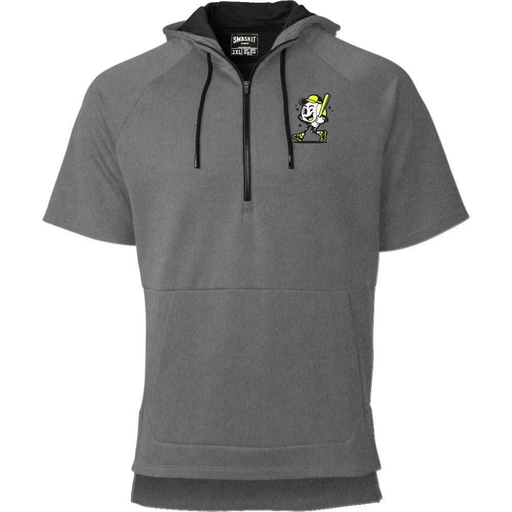 Smash It Sports "Smashie" BP Fleece Hoodie - Steel - Smash It Sports