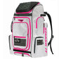 SMASH OPS Guerrilla Bat Pack White/Pink – Primary View | Smash It Sports | Holds, Neoprene, Shelving