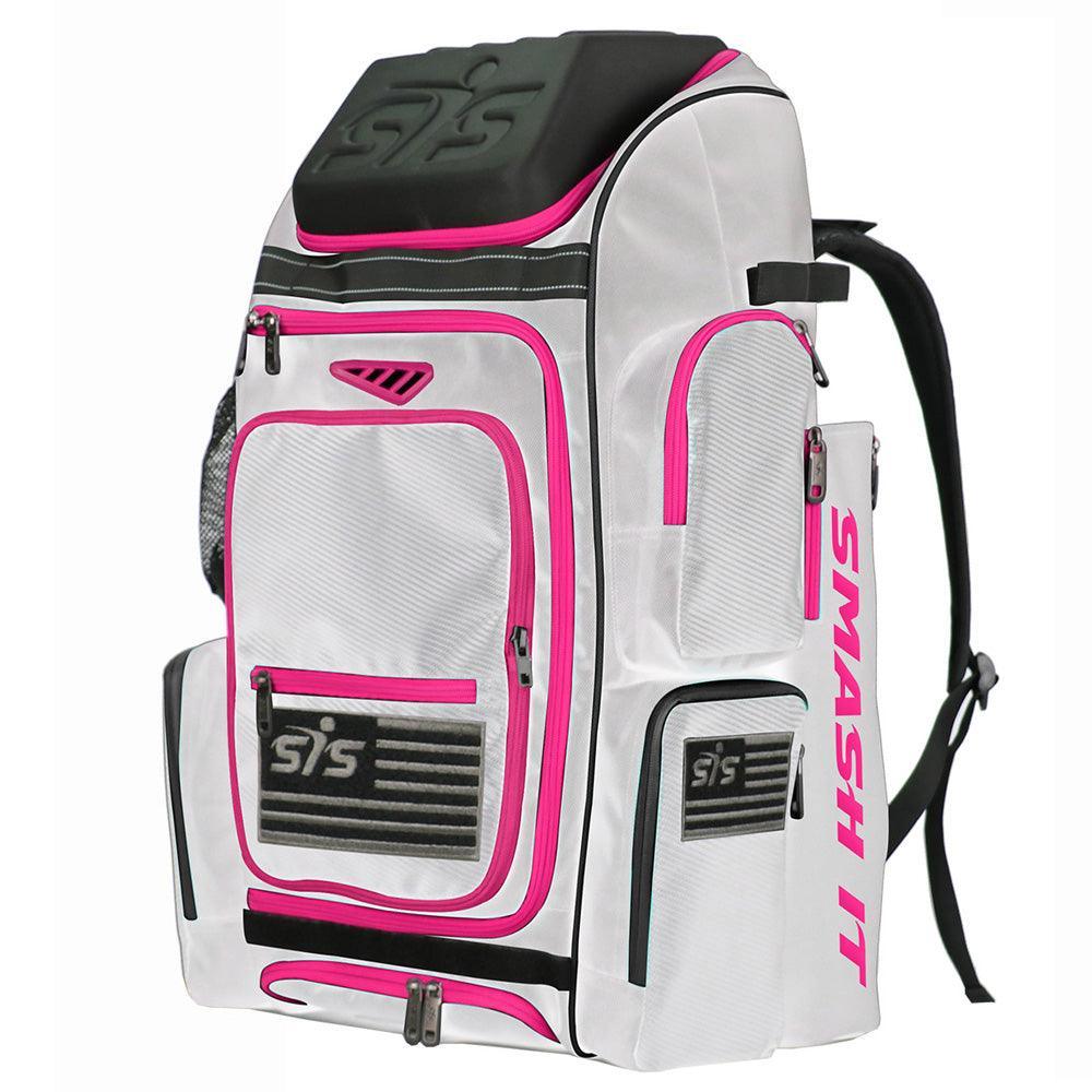 SMASH OPS Guerrilla Bat Pack White/Pink – Primary View | Smash It Sports | Holds, Neoprene, Shelving