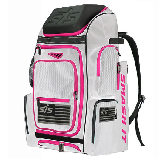 SMASH OPS Guerrilla Bat Pack White/Pink – Primary View | Smash It Sports | Holds, Neoprene, Shelving