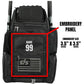 SMASH OPS Guerrilla Bat Pack White/Pink – Fourth View | Smash It Sports | Holds, Neoprene, Shelving