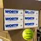 SPECIAL - 6 DOZEN - Worth PRO M 44/375 USSSA 12" Slowpitch Softballs - UM12CY – Product View | Smash It Sports | composite, u