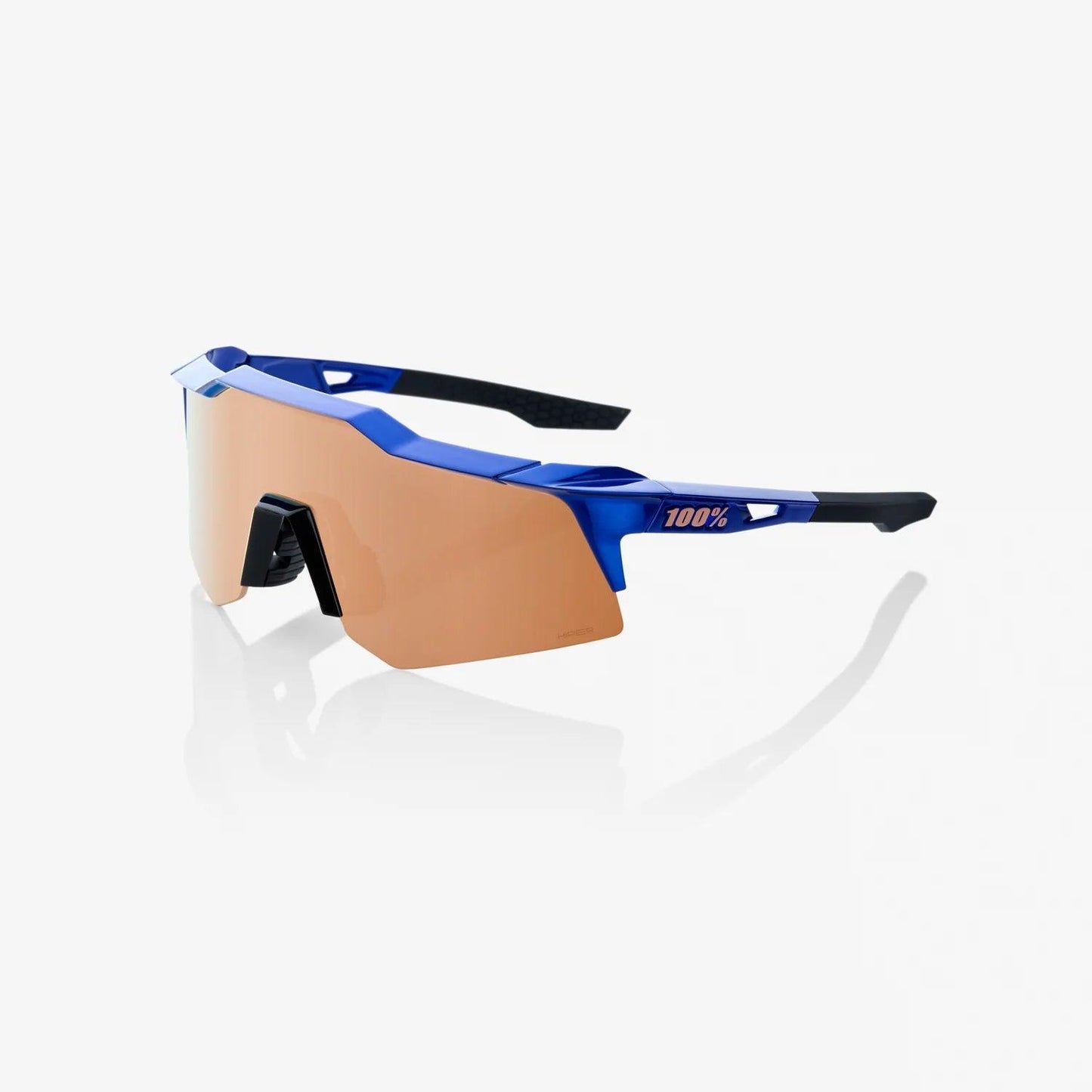 SPEEDCRAFT XS - Gloss Cobalt Blue - HiPER Copper Mirror Lens – Primary View | Smash It Sports