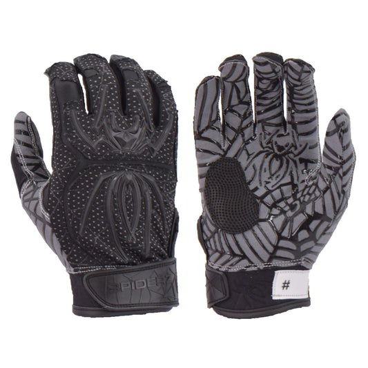 Spiderz HYBRID Batting Gloves - Blackout - Smash It Sports