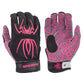 Spiderz HYBRID Batting Gloves - Black/Pink - Smash It Sports