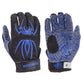 Spiderz HYBRID Batting Gloves - Black/Royal - Smash It Sports