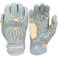 Spiderz HYBRID Batting Gloves - Columbia Blue/White - Smash It Sports